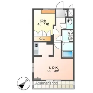 PROGRESS【2階】の間取り