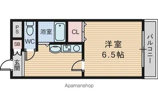 ニューライフ栄【2階】の間取り