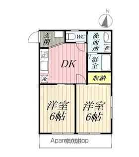埼玉県吉川市吉川2丁目【アパート】の間取り