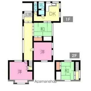 愛知県知多市新知字八九四【一戸建】の間取り