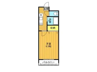 LILY−BEさくら【8階】の間取り