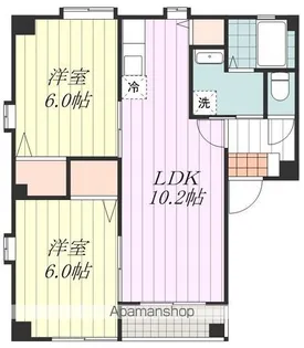 アヴェーク土居田【101号室】の間取り
