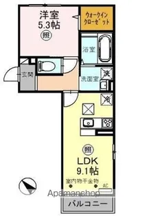 アトレ D【1階】の間取り