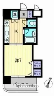 ベルレージュ二葉の里【4階】の間取り
