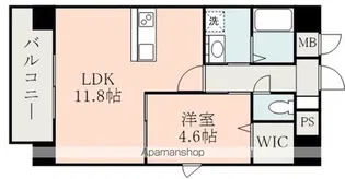 レオサークル菊陽【7階】の間取り