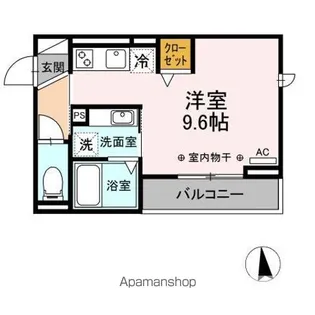 DーHILLS佐藤【3階】の間取り
