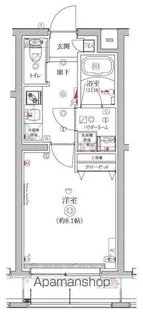 クオリタス護国寺【4階】の間取り