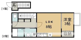 シルバーフォレスト【2階】の間取り