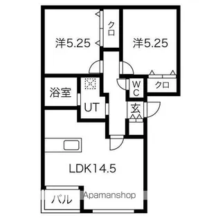 VICTORIA VI【1階】の間取り