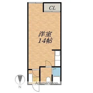 ノースコートⅡ【3階】の間取り