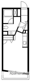 1Rの間取り画像