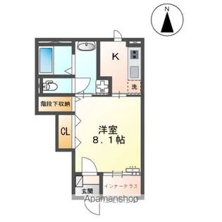アベリア【1階】の間取り