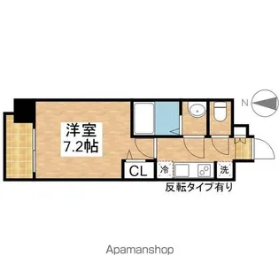 メイクスデザイン鶴舞【7階】の間取り