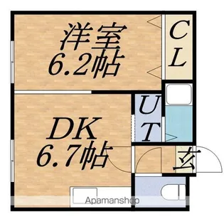 セントラル6【2階】の間取り