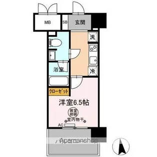 エクルベージュ【4階】の間取り