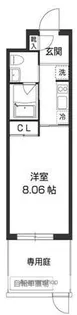 ガーデン荻窪【1階】の間取り