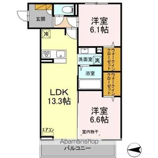 アルフォーレ【3階】の間取り