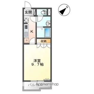 シティルミナスⅦ【1階】の間取り