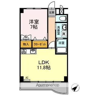 プレタ21【4階】の間取り