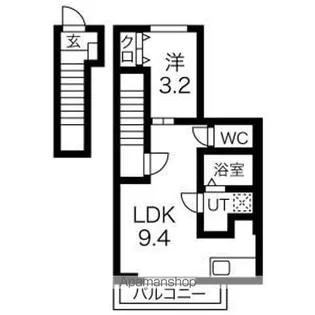 ロジェ コンフォールⅢ【2階】の間取り