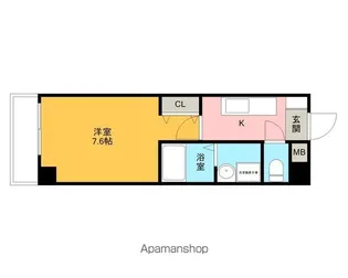 コートデリヴィエール上飯田【4階】の間取り