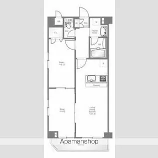 エルフラット両国【7階】の間取り