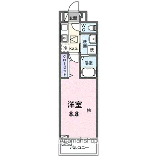 ラ・トゥール湘南Ⅱ【1階】の間取り