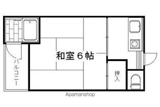 瞳マンション【202号室】の間取り