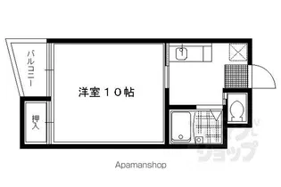 EAST BELL【102号室】の間取り