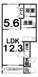 Gracias122【1階】の間取り