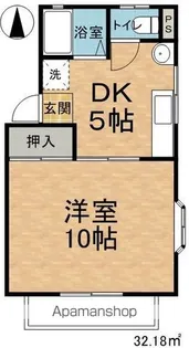 斉藤ハイツ【201号室】の間取り