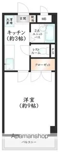 シティコートⅢ西鉄下大利駅前【3階】の間取り