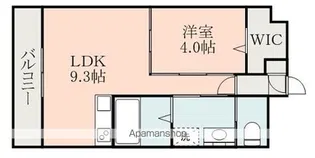 プレディアスタイル博多【10階】の間取り