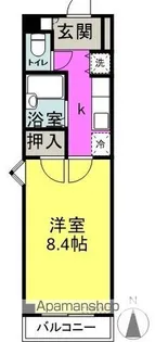 ローマビル【3階】の間取り