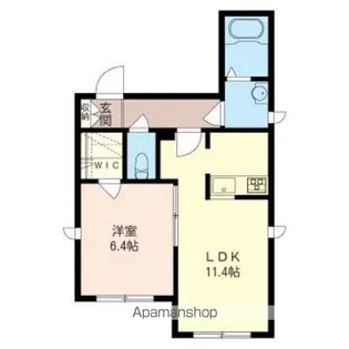 CORAL(コーラル)【101号室】の間取り