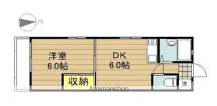 エナージー【207号室】の間取り