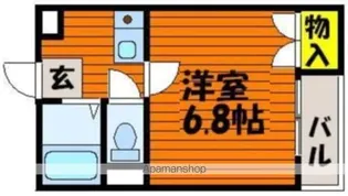 後楽苑マンション【402号室】の間取り