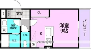 ヒカリロード【2階】の間取り