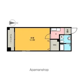 リバーフロントレジデンス【10階】の間取り