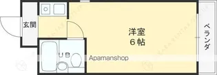 ダイドーメゾン甲東園【304号室】の間取り