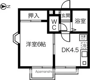 Hauska Talo Inaba【2階】の間取り