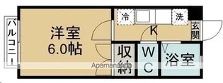 コーポマウンテンⅡ【205号室】の間取り