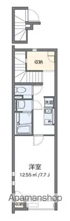 クレイノ飛鳥【203号室】の間取り