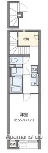 クレイノグレイス長府【208号室】の間取り