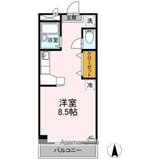 アトリエ【3階】の間取り