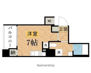 プレセダンヒルズ八王子【6階】の間取り