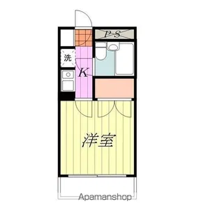 イーストレジデンス松山西【406号室】の間取り