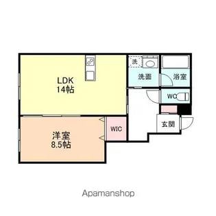シェリⅡ【105号室】の間取り