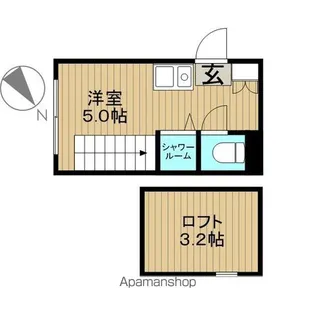 ハーモニーテラス西小岩Ⅱ【1階】の間取り