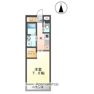 パークストリート2【1階】の間取り